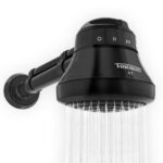 Chuveiro Elétrico 220v 6800w Preto Redondo Faminho 4T Fame - Imagem 2