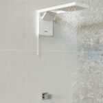 Chuveiro Elétrico Eletrônico 220v 7800w Branco Quadrado Acqua Duo Ultra Lorenzetti - Imagem 2