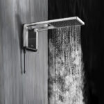 Chuveiro Eletrônico 220v 7800w Preto e Cromado Acqua Storm Lorenzetti - Imagem 2