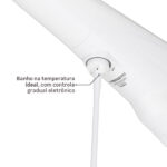 Chuveiro Elétrico Eletrônico 220v 7500w Branco Redondo com Pressurizador Advanced Lorenzetti - Imagem 7
