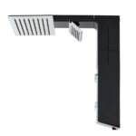 Chuveiro Elétrico Eletrônico 220v 7700w Preto e Cromado Quadrado Falls Hydra - Imagem 3