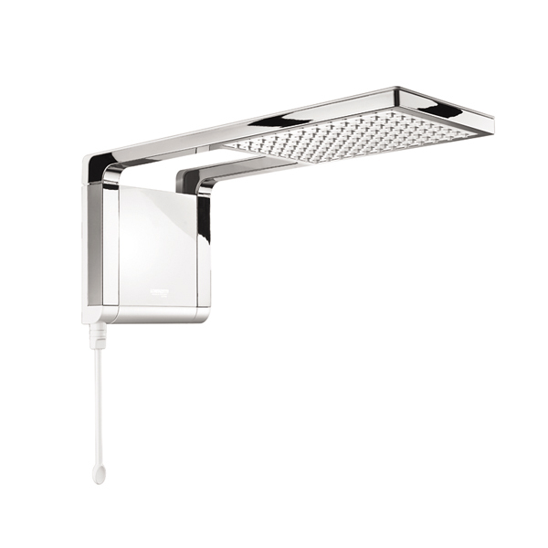 Chuveiro Eletrônico 220v 7800w Branco e Cromado Acqua Storm Lorenzetti