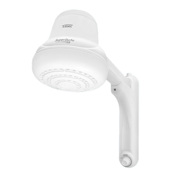 Chuveiro Eletrônico 220v 3500w Branco Super Ducha Blindada Fame