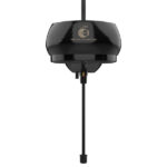Chuveiro Elétrico Eletrônico 127v (110v) 5500w Preto Redondo Luka Equation - Imagem 2