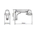 Chuveiro Eletrônico 220v 3500w Branco Super Ducha Blindada Fame - Imagem 2