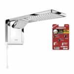 Chuveiro Lorenzetti Acqua Duo Ultra Eletrônico Branco Cromado 220v Resistência