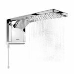 Chuveiro Lorenzetti Acqua Duo Ultra Eletrônico Branco Cromado 127v Resistência - Imagem 4