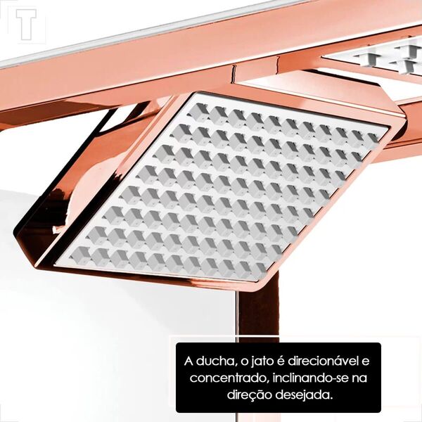 Chuveiro Lorenzetti Eletrônico Branco Rose 220v - 7800w Acqua Duo - Imagem 10