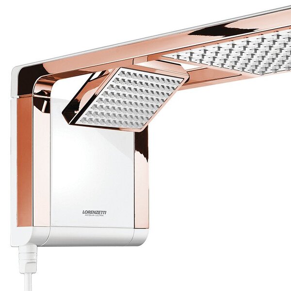 Chuveiro Lorenzetti Eletrônico Branco Rose 220v - 7800w Acqua Duo - Imagem 3