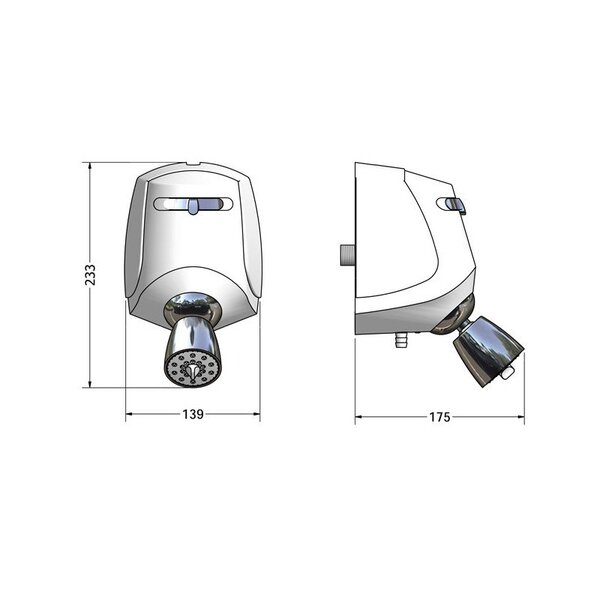 Chuveiro Lorenzetti Relax Ultra 3t Branco 220v - Imagem 4