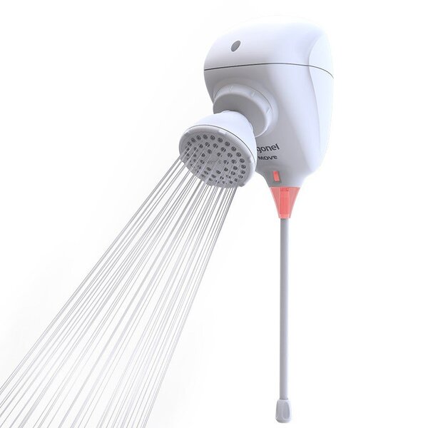 Chuveiro Zagonel Move Eletrônico Branco