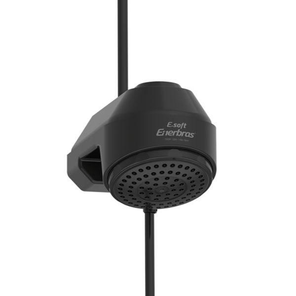 Ducha Eletrônica E-soft 5500w 110v Preto Enerbras - Imagem 3