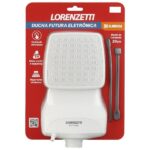 Chuveiro Elétrico Eletrônico 220v 7500w Branco Quadrado Futura Lorenzetti - Imagem 2