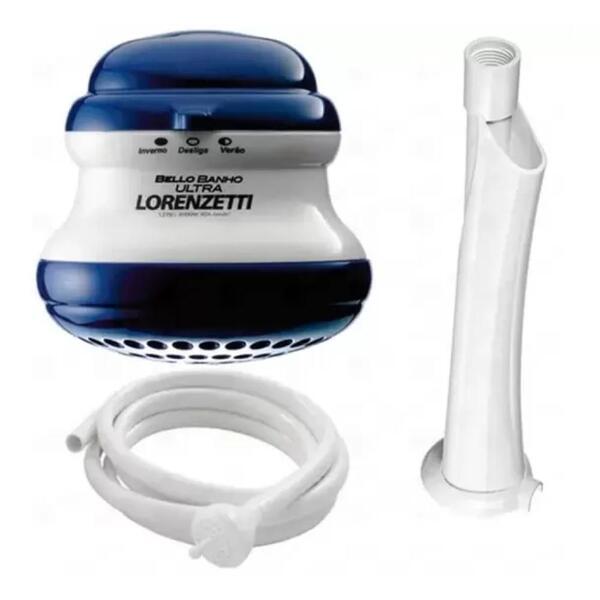 Ducha Loren Bello Ultra 3t 220v 4600w C Cano - Azul - Imagem 3