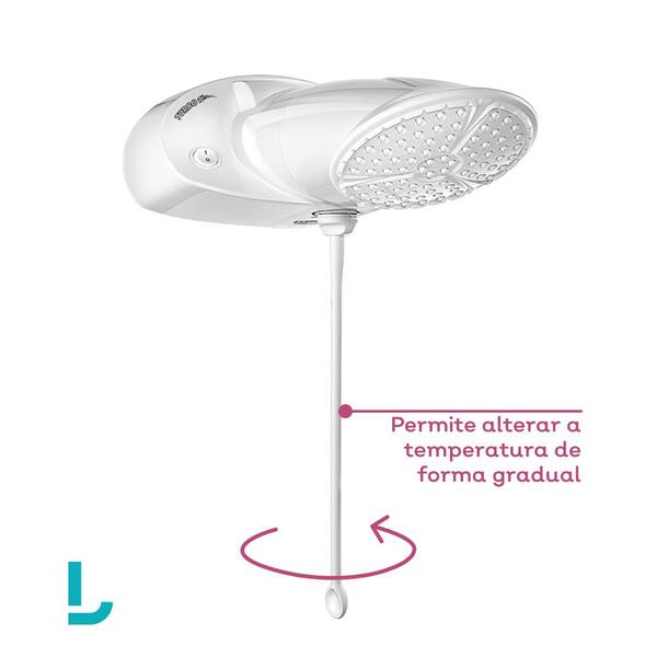 Ducha Lorenzetti Top Jet Tur Elet 6800w 220v - Imagem 4