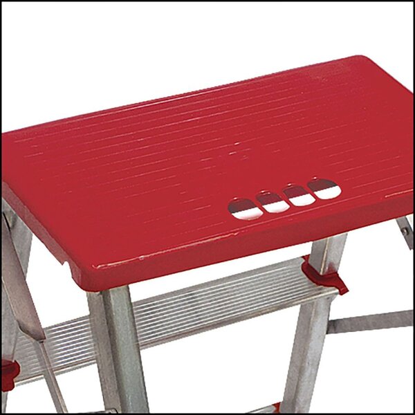 Escada 2 Degraus Banqueta Domestica Alumínio - Até 100kg - Imagem 3