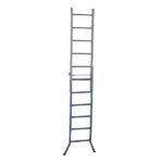 Escada 3 em 1 Extensiva em Chapa de Aço 11 E 6 Degraus 330cm