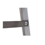 Escada Doméstica Aluminio 4 Degraus Natural 120 Kg Reisam - Imagem 5