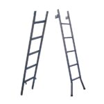 Escada Extensiva 3 em 1 Metalon 40x20mm 6 E 12 Degraus 160cm - Imagem 3