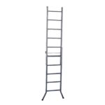 Escada Extensiva 3 em 1 Metalon 40x20mm 6 E 12 Degraus 160cm