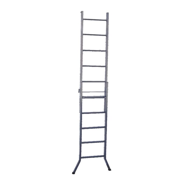 Escada Extensiva 3 em 1 Metalon 40x20mm 6 E 12 Degraus 160cm