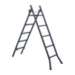 Escada Extensiva 3 em 1 Metalon 40x20mm 7 E 14 Degraus 187cm - Imagem 2