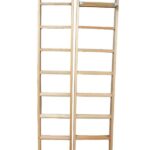 Escada Madeira Eucalipto Alongável 2 Partes 9 Degraus - Volpato Tamanho 9 Degraus - Imagem 2