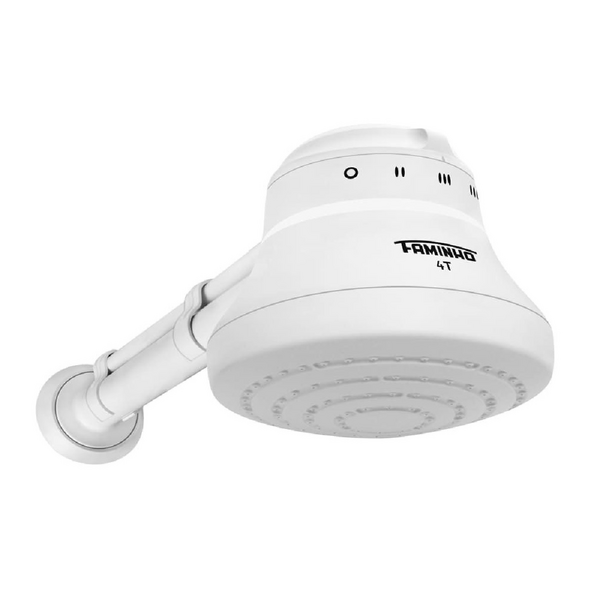 Fame Ducha Faminho 4t Branco 6800w X 220v com Cano 30cm - Imagem 5