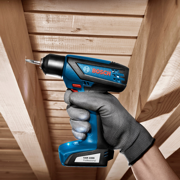 Furadeira e Parafusadeira Bosch Sem Impacto a Bateria e Jogo 21 Bits 12V 1 4 GSR 1000 Smart - Imagem 3