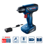 Furadeira e Parafusadeira Bosch Sem Impacto a Bateria e Jogo 21 Bits 12V 1 4 GSR 1000 Smart - Imagem 2