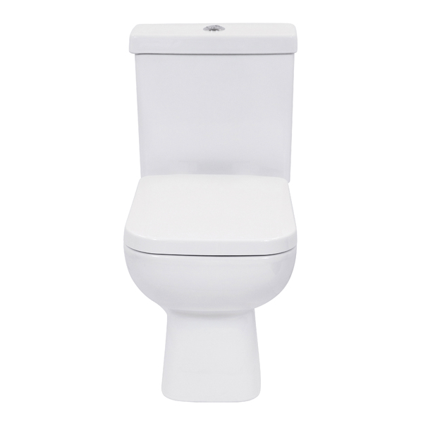 Kit Vaso Sanitário com Caixa Acoplada e Assento Branco Duplo Acionamento 3 6L Vertical Lyon Plus Sensea - Imagem 3