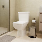 Kit Vaso Sanitário com Caixa Acoplada e Assento Branco Duplo Acionamento 3 6L Vertical Lyon Plus Sensea - Imagem 2