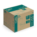 Kit Vaso Sanitário com Caixa Acoplada e Assento Branco Duplo Acionamento 3 6L Vertical City - Celite - Imagem 7