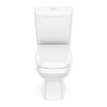 Kit Vaso Sanitário com Caixa Acoplada e Assento Branco Duplo Acionamento 3 6L Vertical City - Celite - Imagem 4