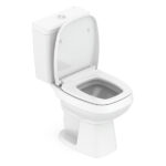 Kit Vaso Sanitário com Caixa Acoplada e Assento Branco Duplo Acionamento 3 6L Vertical City - Celite - Imagem 6