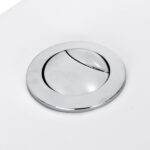 Kit Vaso Sanitário com Caixa Acoplada e Assento Branco Duplo Acionamento 3 6L Saída Vertical Lirio Fiori - Imagem 5