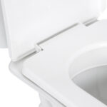 Kit Vaso Sanitário com Caixa Acoplada e Assento Branco Duplo Acionamento 3 6L Saída Vertical Lirio Fiori - Imagem 6
