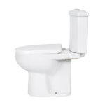 Kit Vaso Sanitário com Caixa Acoplada e Assento Branco Duplo Acionamento 3 6L Saída Vertical Luna Speciale Icasa - Imagem 5