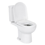 Kit Vaso Sanitário com Caixa Acoplada e Assento Branco Duplo Acionamento 3 6L Saída Vertical Luna Speciale Icasa - Imagem 3