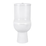 Kit Vaso Sanitário com Caixa Acoplada e Assento Branco Duplo Acionamento 3 6L Saída Vertical Luna Speciale Icasa - Imagem 4