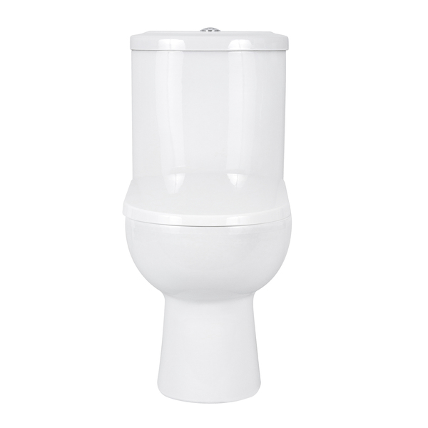 Kit Vaso Sanitário com Caixa Acoplada e Assento Branco Duplo Acionamento 3 6L Saída Vertical Luna Speciale Icasa - Imagem 4