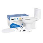 Kit Vaso Sanitário com Caixa Acoplada e Assento Branco Duplo Acionamento 3 6L Saída Vertical Luna Speciale Icasa - Imagem 2