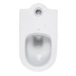 Kit Vaso Sanitário com Caixa Acoplada e Assento Branco Duplo Acionamento 3 6L Saída Vertical Luna Speciale Icasa - Imagem 9