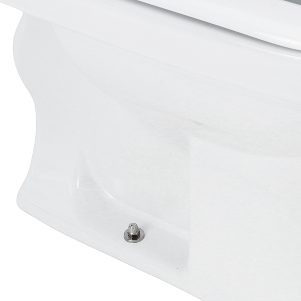 Kit Vaso Sanitário com Caixa Acoplada e Assento Branco Duplo Acionamento 3 6L Vertical Quadra Deca - Imagem 6