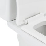 Kit Vaso Sanitário com Caixa Acoplada e Assento Branco Duplo Acionamento 3 6L Vertical Quadra Deca - Imagem 5