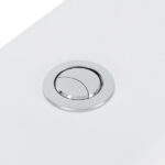 Kit Vaso Sanitário com Caixa Acoplada e Assento Branco Duplo Acionamento 3 6L Vertical Quadra Deca - Imagem 4