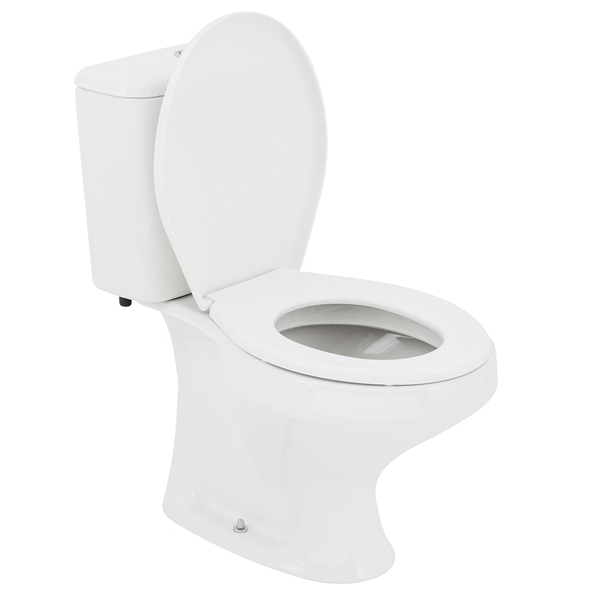Kit Vaso Sanitário com Caixa Acoplada e Assento Branco Duplo Acionamento 3 6L Saída Vertical Ravena Deca - Imagem 4