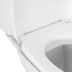 Kit Vaso Sanitário com Caixa Acoplada e Assento Branco Duplo Acionamento 3 6L Saída Vertical Round Roca - Imagem 8