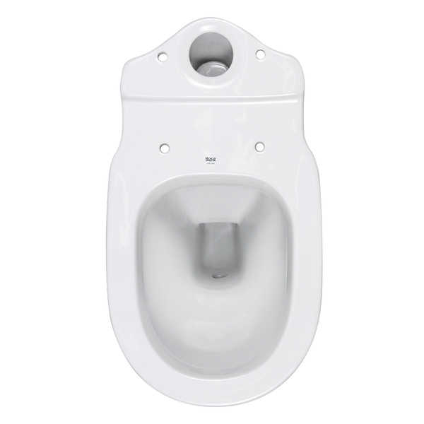 Kit Vaso Sanitário com Caixa Acoplada e Assento Branco Duplo Acionamento 3 6L Saída Vertical Round Roca - Imagem 10