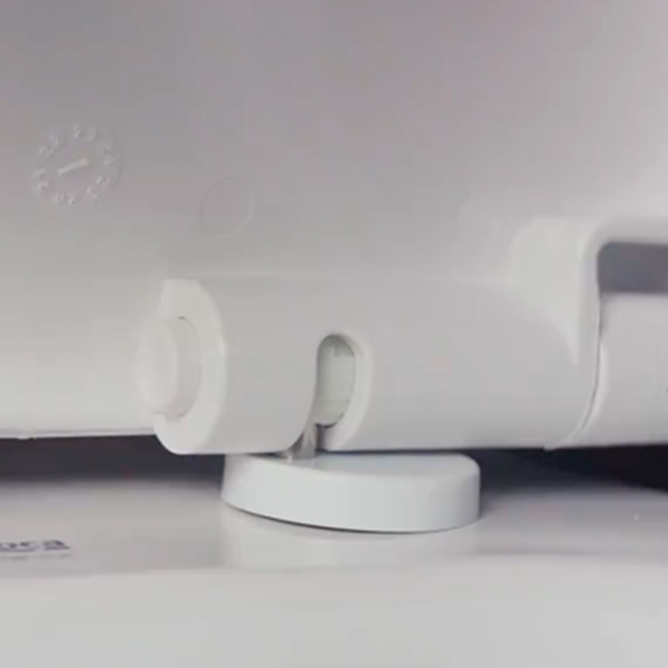 Kit Vaso Sanitário com Caixa Acoplada e Assento Branco Duplo Acionamento 3 6L Saída Vertical Square Roca - Imagem 8